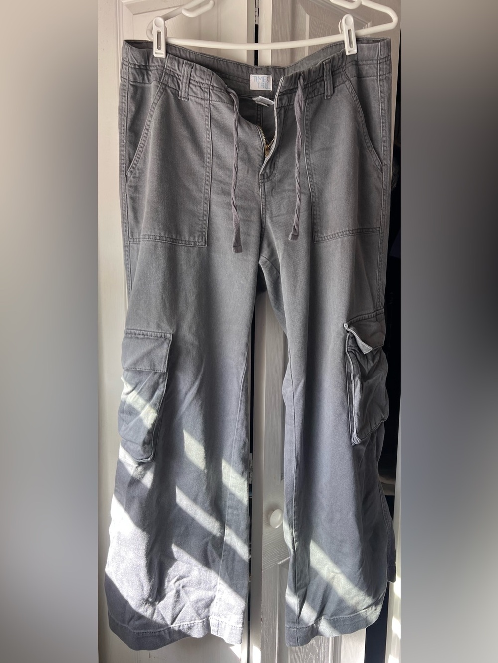 Time and Tru Women's Drawstring Cargo Pants